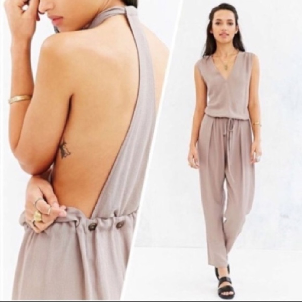 Urban Outfitters T-Bar Drapey Jumpsuit